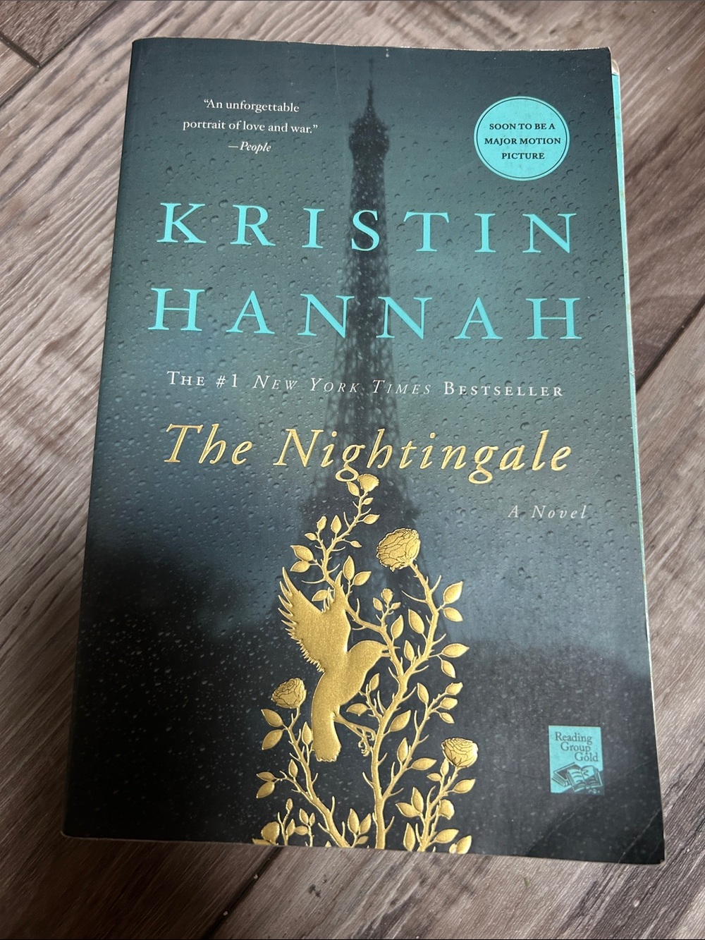 Kristin Hannah - The Nightingale (Black & Teal Cover)